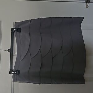 Gray Tiered Gianni Bini Skirt 6